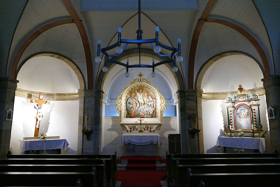 Altarbeleuchtung in der Weingartenkapelle neu gestaltet